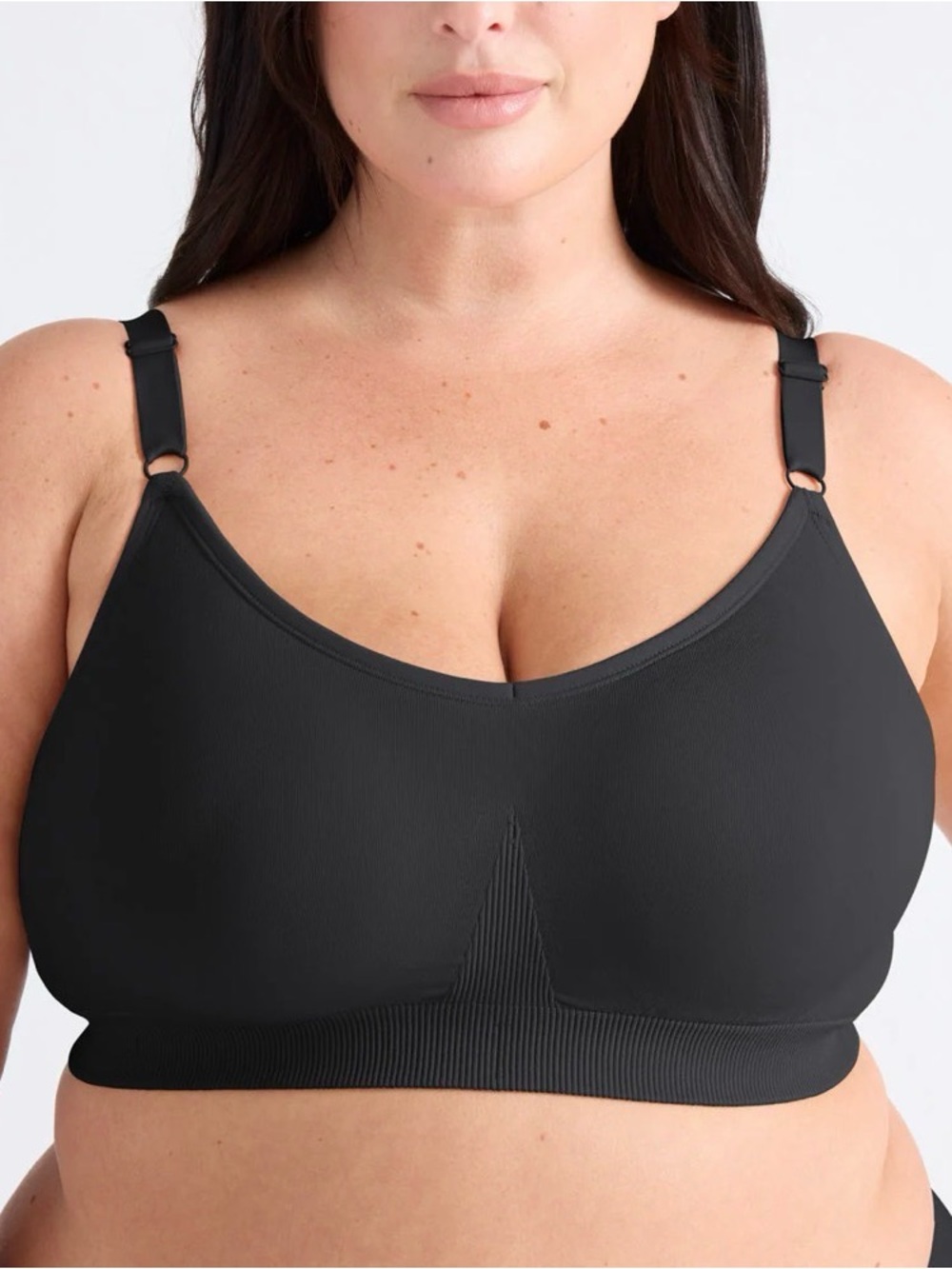 knix Black Wireless Seamless Comfort Bra